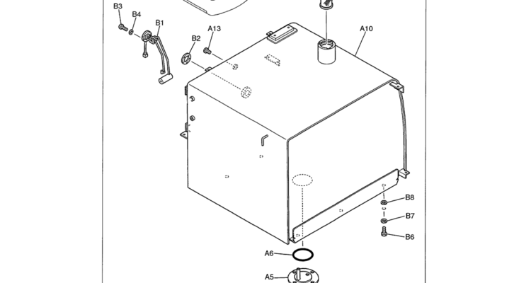 01-018 FUEL TANK ASSY-Kobelco SK480LC-6E SK480-6S SK480LC-6 SK450-6 Excavator Parts Number Electronic Catalog EPC Manuals
