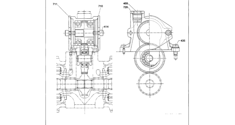 01 018 GEAR CASE ASSEMBLY (ROTATION OPTION)