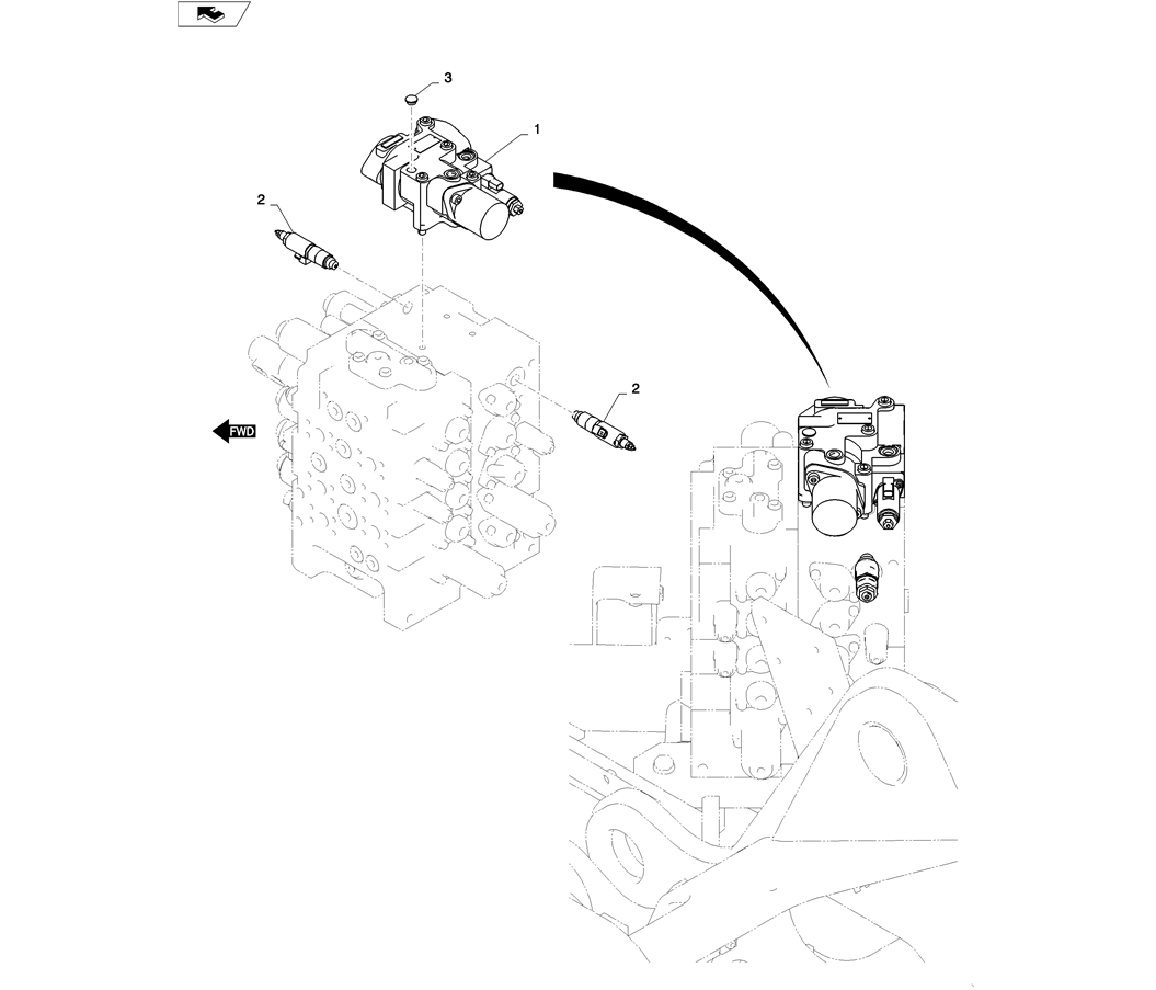 01-019(01)VALVE INSTALL (NIBBLER & BREAKER)-SK235SR-2 SK235SRLC-2 SK235SR Kobelco Excavator Parts Number Electronic Catalog EPC Manuals