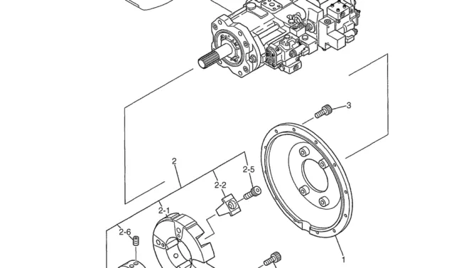 01-021 POWER TAKE-OFF ASSY-Kobelco SK480LC-6E SK480-6S SK480LC-6 SK450-6 Excavator Parts Number Electronic Catalog EPC Manuals