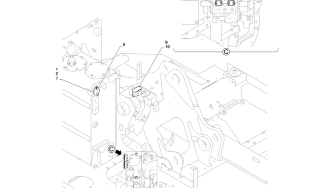 01-021(02)HYD LINES, UPPER-SK235SR-2 SK235SRLC-2 SK235SR Kobelco Excavator Parts Number Electronic Catalog EPC Manuals