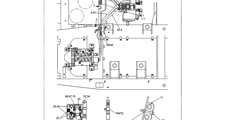 01-023 UPPER HYDRAULIC LINES (SUCTION, DELIVERY [PUMP-TO-HYDRAULIC VALVE])-SK330LC-6E SK330-6E SK350LC-6E Kobelco Excavator Parts Number Electronic Catalog EPC Manuals