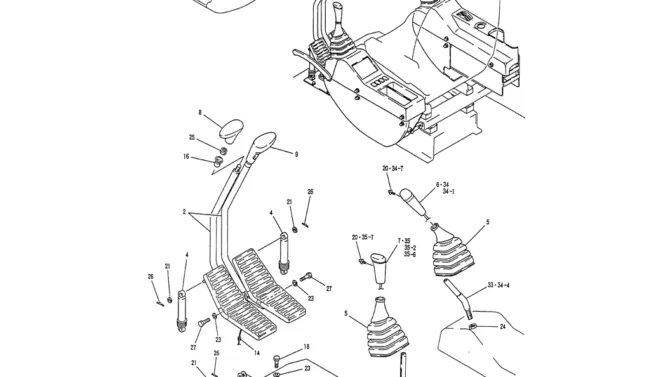 01-023(01) CONTROLS OPERATORS-Kobelco SK120LC-5 SK120-V SK120LC-3 Excavator Parts Number Electronic Catalog EPC Manuals