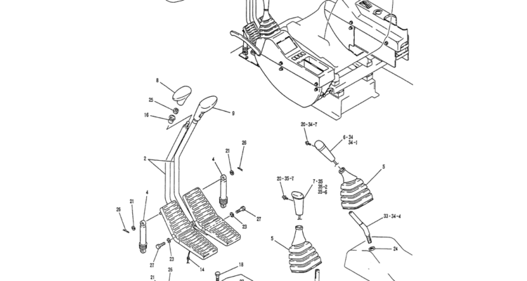 01-023(01) CONTROLS OPERATORS-Kobelco SK120LC-5 SK120-V SK120LC-3 Excavator Parts Number Electronic Catalog EPC Manuals