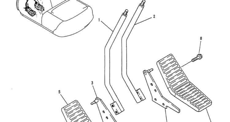 01-024 LEVER ASSY, PROPEL-Kobelco SK120LC-5 SK120-V SK120LC-3 Excavator Parts Number Electronic Catalog EPC Manuals