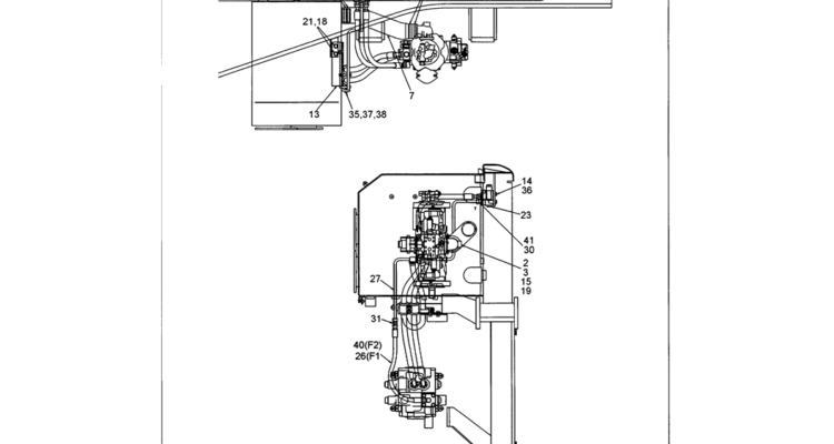 01-024 UPPER HYDRAULIC LINES (SUCTION, DELIVERY [PUMP-TO-HYDRAULIC VALVE])-SK330LC-6E SK330-6E SK350LC-6E Kobelco Excavator Parts Number Electronic Catalog EPC Manuals