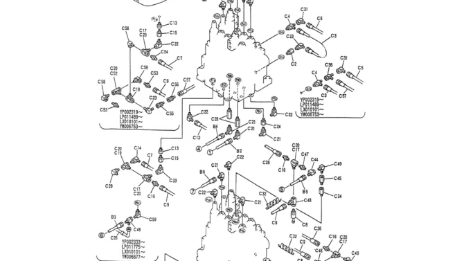 01-026(02) CONTROL LINES, REMOTE-Kobelco SK120LC-5 SK120-V SK120LC-3 Excavator Parts Number Electronic Catalog EPC Manuals