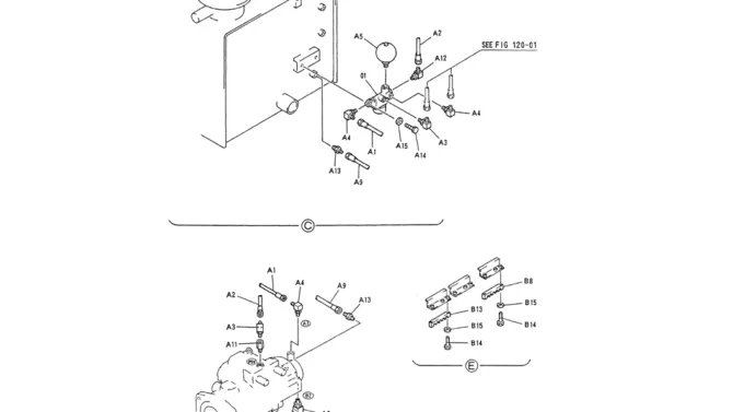 01-027(02) CONTROL LINES, REMOTE-Kobelco SK200-3 SK200LC-5 SK200 Excavator Parts Number Electronic Catalog EPC Manuals