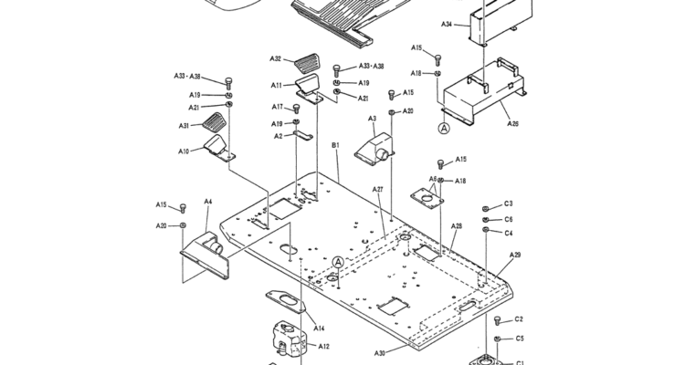 01-029 PLATE ASSY, FLOOR-Kobelco SK120LC-5 SK120-V SK120LC-3 Excavator Parts Number Electronic Catalog EPC Manuals