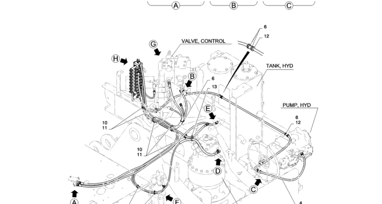 01-030(01)CONTROL LINES, VALVE (NIBBLER & BREAKER)-SK235SR-2 SK235SRLC-2 SK235SR Kobelco Excavator Parts Number Electronic Catalog EPC Manuals