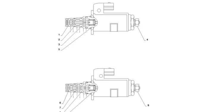01-030(07)CONTROL LINES, VALVE (NIBBLER & BREAKER)-SK235SR-2 SK235SRLC-2 SK235SR Kobelco Excavator Parts Number Electronic Catalog EPC Manuals