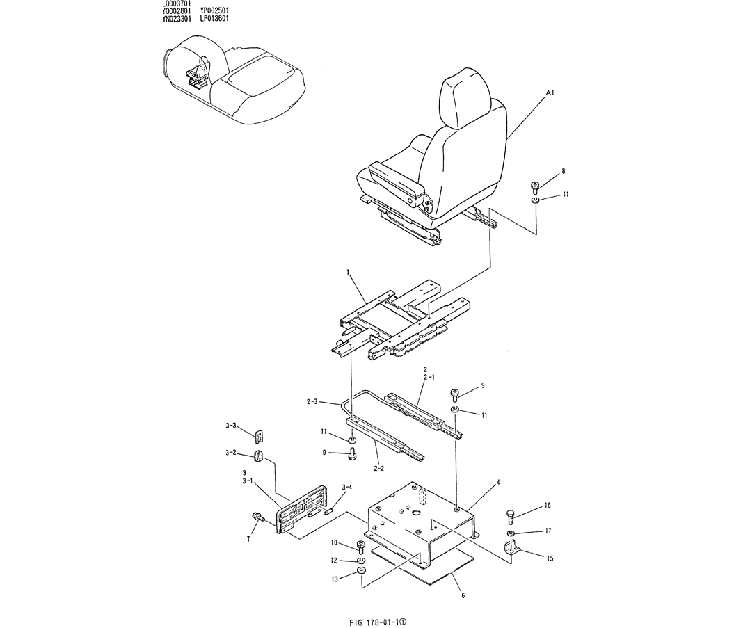 01-031SEAT GROUP-Kobelco SK200-3 SK200LC-5 SK200 Excavator Parts Number Electronic Catalog EPC Manuals