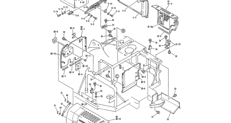 01-033(02)GUARD INSTAL-Kobelco SK200-3 SK200LC-5 SK200 Excavator Parts Number Electronic Catalog EPC Manuals