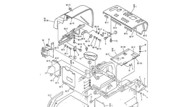 01-035(02) GUARD INSTAL-Kobelco SK120LC-5 SK120-V SK120LC-3 Excavator Parts Number Electronic Catalog EPC Manuals
