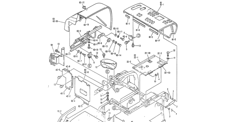 01-035(02) GUARD INSTAL-Kobelco SK120LC-5 SK120-V SK120LC-3 Excavator Parts Number Electronic Catalog EPC Manuals
