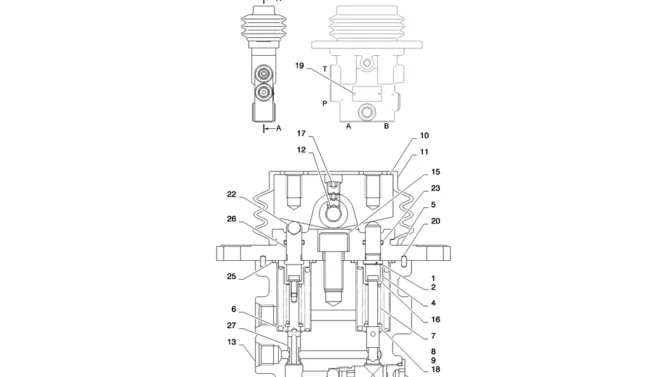 01-035(02)CONTROL LINES, REMOTE (NIBBLER & BREAKER)-SK235SR-2 SK235SRLC-2 SK235SR Kobelco Excavator Parts Number Electronic Catalog EPC Manuals