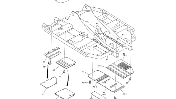 01-035COVER ASSY, UNDER-Kobelco SK200-3 SK200LC-5 SK200 Excavator Parts Number Electronic Catalog EPC Manuals
