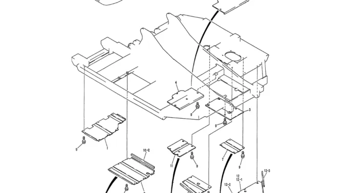 01-036 COVER ASSY, UNDER-Kobelco SK120LC-5 SK120-V SK120LC-3 Excavator Parts Number Electronic Catalog EPC Manuals