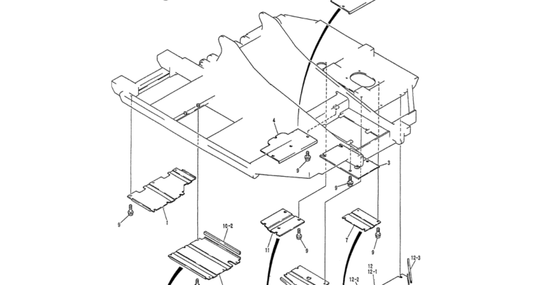 01-036 COVER ASSY, UNDER-Kobelco SK120LC-5 SK120-V SK120LC-3 Excavator Parts Number Electronic Catalog EPC Manuals