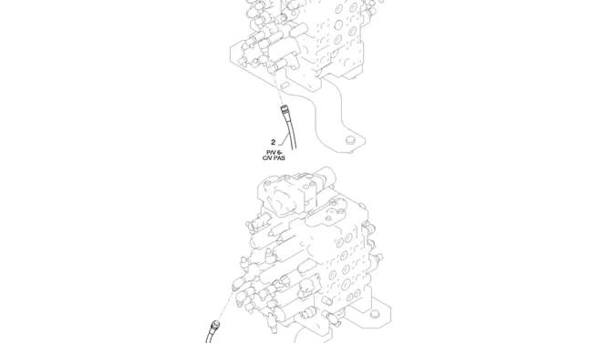 01-036(03)CONTROL LINES, REMOTE (NIBBLER & BREAKER)-SK235SR-2 SK235SRLC-2 SK235SR Kobelco Excavator Parts Number Electronic Catalog EPC Manuals