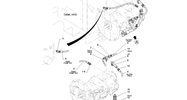 01-037(00)CONTROL LINES, PUMP-SK235SR-2 SK235SRLC-2 SK235SR Kobelco Excavator Parts Number Electronic Catalog EPC Manuals
