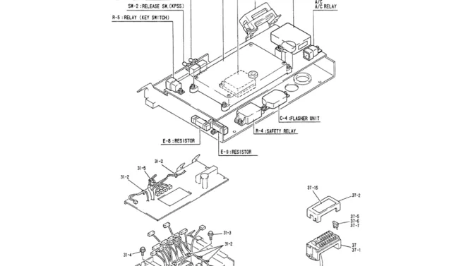 01-038(02)CONTROLLER GROUP-Kobelco SK200-3 SK200LC-5 SK200 Excavator Parts Number Electronic Catalog EPC Manuals