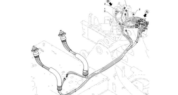 01-039(01)CONTROL LINES, MULTI-SK235SR-2 SK235SRLC-2 SK235SR Kobelco Excavator Parts Number Electronic Catalog EPC Manuals
