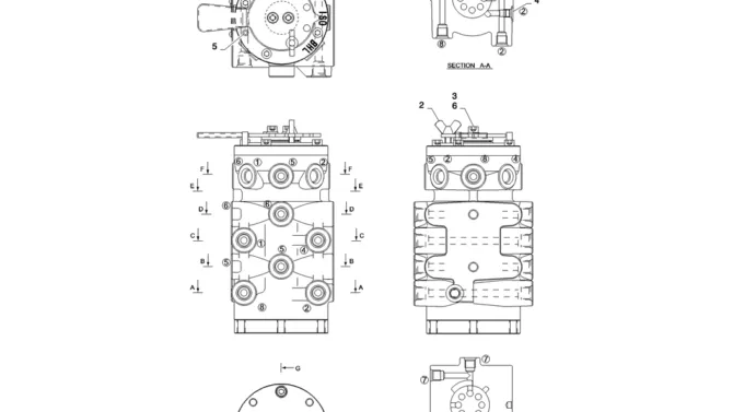 01-039(04)CONTROL LINES, MULTI-SK235SR-2 SK235SRLC-2 SK235SR Kobelco Excavator Parts Number Electronic Catalog EPC Manuals