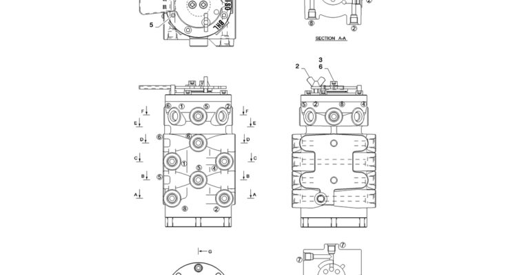 01-039(04)CONTROL LINES, MULTI-SK235SR-2 SK235SRLC-2 SK235SR Kobelco Excavator Parts Number Electronic Catalog EPC Manuals