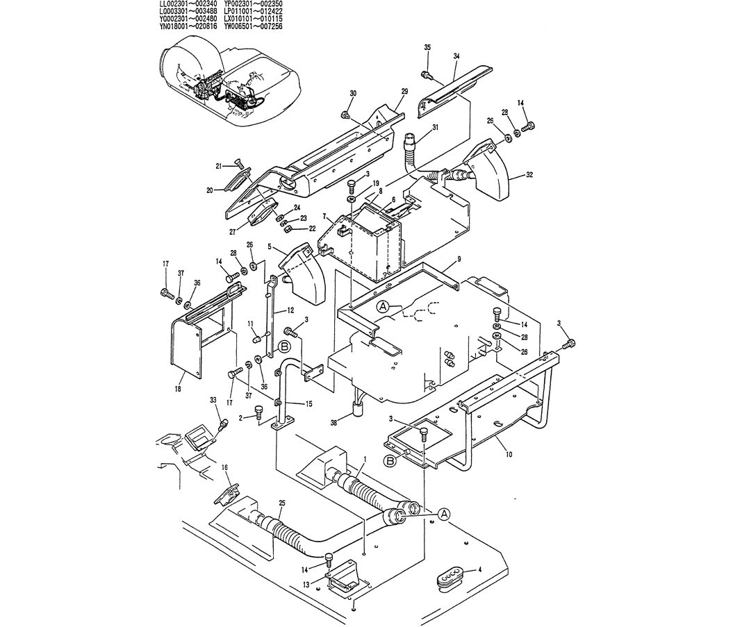 01-041 CONDITIONER INSTAL-Kobelco SK120LC-5 SK120-V SK120LC-3 Excavator Parts Number Electronic Catalog EPC Manuals