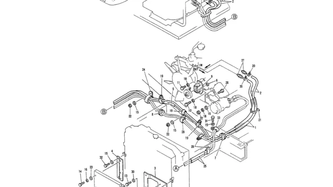01-041CONDITIONER, AIR, P/N YN20M00014F1-Kobelco SK200-3 SK200LC-5 SK200 Excavator Parts Number Electronic Catalog EPC Manuals