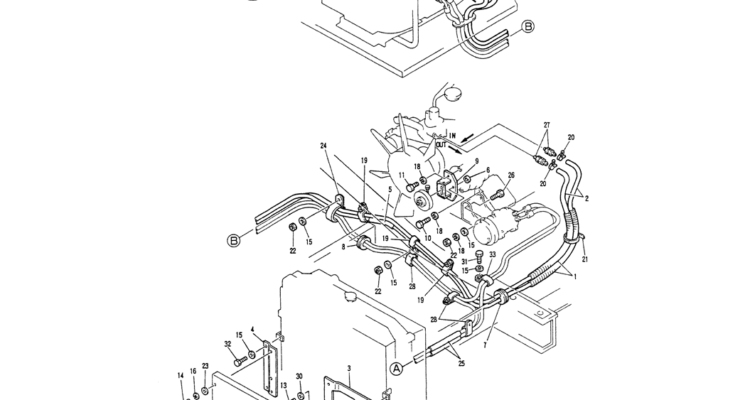 01-041CONDITIONER, AIR, P/N YN20M00014F1-Kobelco SK200-3 SK200LC-5 SK200 Excavator Parts Number Electronic Catalog EPC Manuals