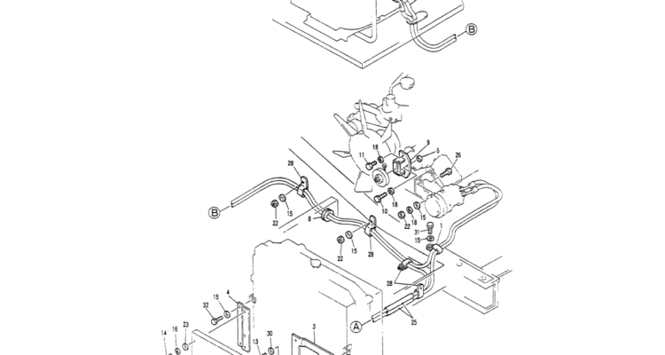 01-042CONDITIONER, AIR-Kobelco SK200-3 SK200LC-5 SK200 Excavator Parts Number Electronic Catalog EPC Manuals