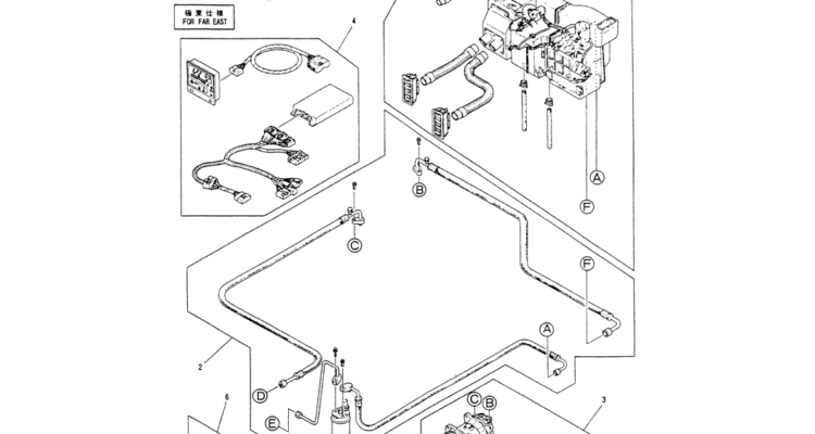 01-045CONDITIONER ASSY, AIR, P/N YN20M00018F1-Kobelco SK200-3 SK200LC-5 SK200 Excavator Parts Number Electronic Catalog EPC Manuals