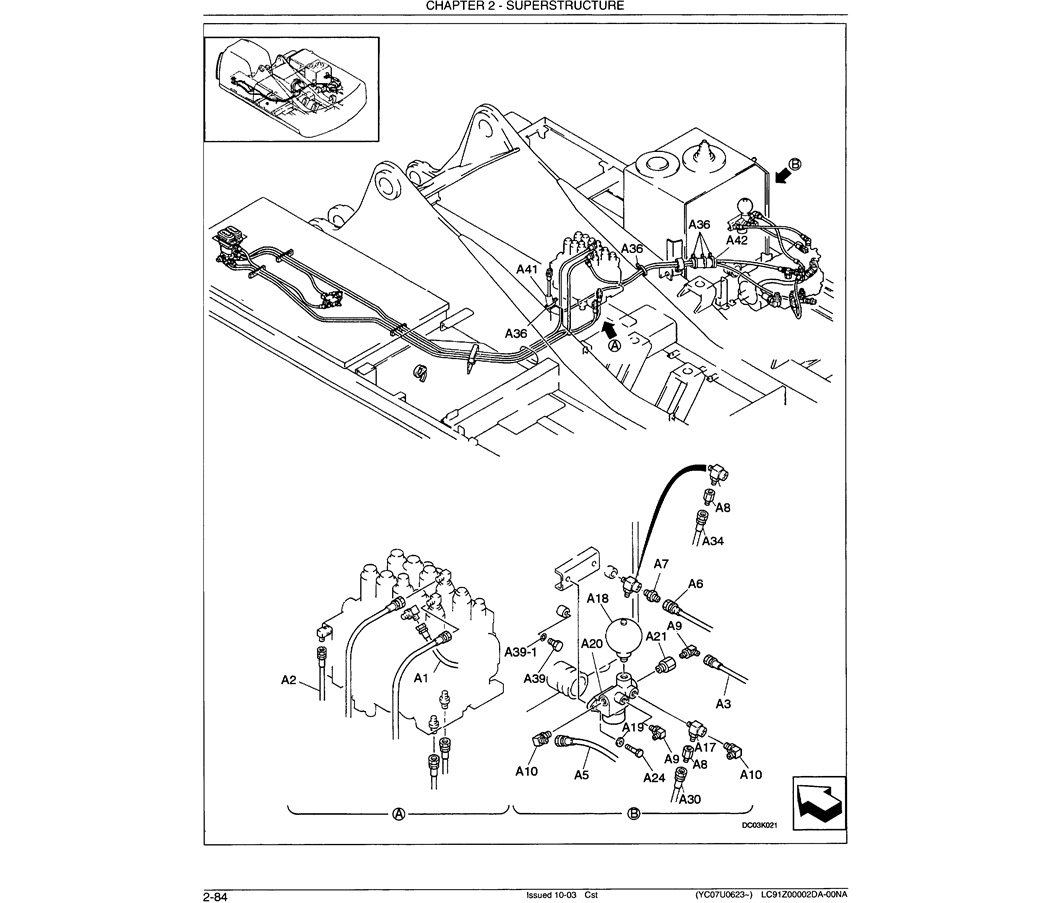 01-047 REMOTE CONTROL LINES (PUMP, PROPEL, BLOCK)-SK330LC-6E SK330-6E ...