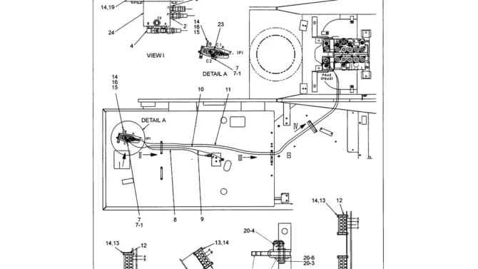 01-050 REMOTE CONTROL LINES (REWORK) (NIBBLER AND BREAKER)-SK330LC-6E SK330-6E SK350LC-6E Kobelco Excavator Parts Number Electronic Catalog EPC Manuals