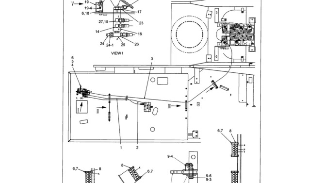 01-051 REMOTE CONTROL LINES (REWORK) (BREAKER)-SK330LC-6E SK330-6E SK350LC-6E Kobelco Excavator Parts Number Electronic Catalog EPC Manuals