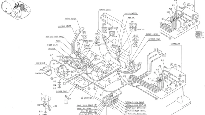 01-051(01) HARNESS ASSY-Kobelco SK120LC-5 SK120-V SK120LC-3 Excavator Parts Number Electronic Catalog EPC Manuals