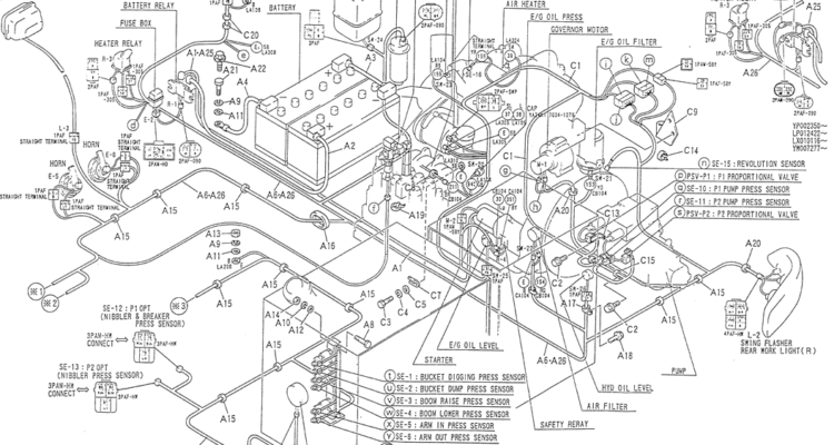 01-051(02) HARNESS ASSY-Kobelco SK120LC-5 SK120-V SK120LC-3 Excavator Parts Number Electronic Catalog EPC Manuals