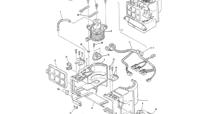 01-053(02)CONDTIONER AIR, P/N YN20M00016F1-Kobelco SK200-3 SK200LC-5 SK200 Excavator Parts Number Electronic Catalog EPC Manuals
