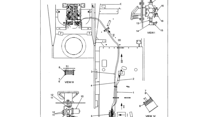 01-054 CONTROL LINES (REMOTE) (NIBBLER AND BREAKER WITH HAND CONTROL)-SK330LC-6E SK330-6E SK350LC-6E Kobelco Excavator Parts Number Electronic Catalog EPC Manuals