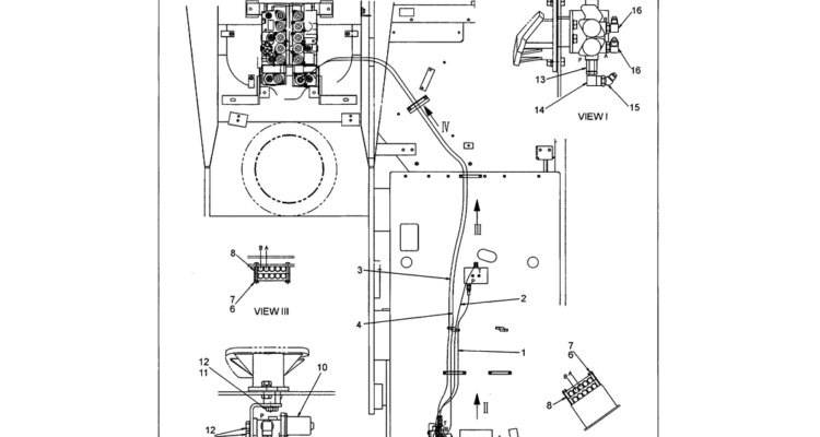 01-054 CONTROL LINES (REMOTE) (NIBBLER AND BREAKER WITH HAND CONTROL)-SK330LC-6E SK330-6E SK350LC-6E Kobelco Excavator Parts Number Electronic Catalog EPC Manuals