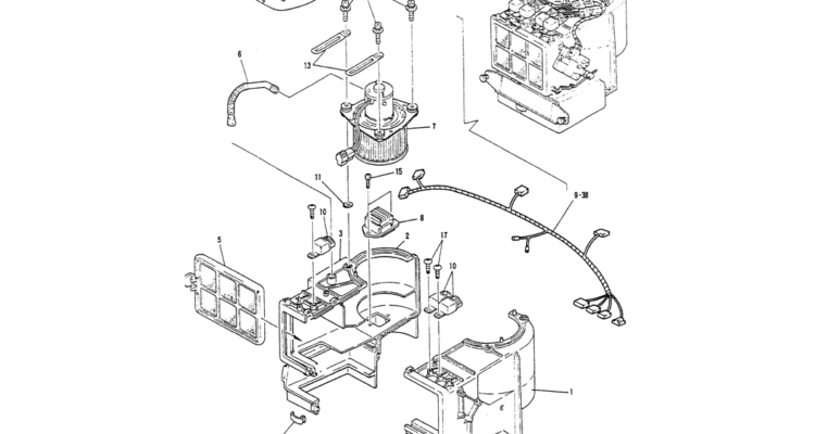 01-054(02)CONDTIONER AIR-Kobelco SK200-3 SK200LC-5 SK200 Excavator Parts Number Electronic Catalog EPC Manuals