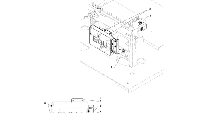 01-054(02)CONTROLLER INSTALL-SK235SR-2 SK235SRLC-2 SK235SR Kobelco Excavator Parts Number Electronic Catalog EPC Manuals