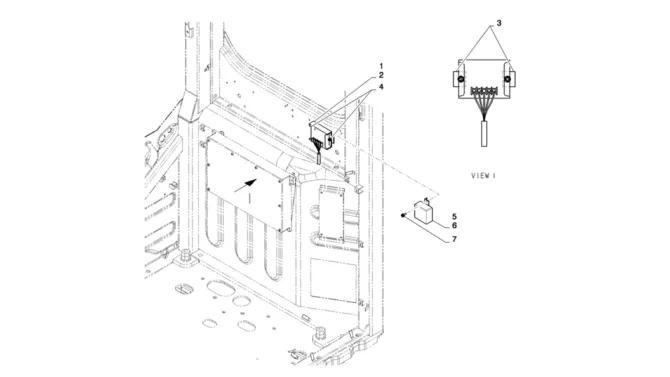 01-054(04)CONTROLLER INSTALL-SK235SR-2 SK235SRLC-2 SK235SR Kobelco Excavator Parts Number Electronic Catalog EPC Manuals