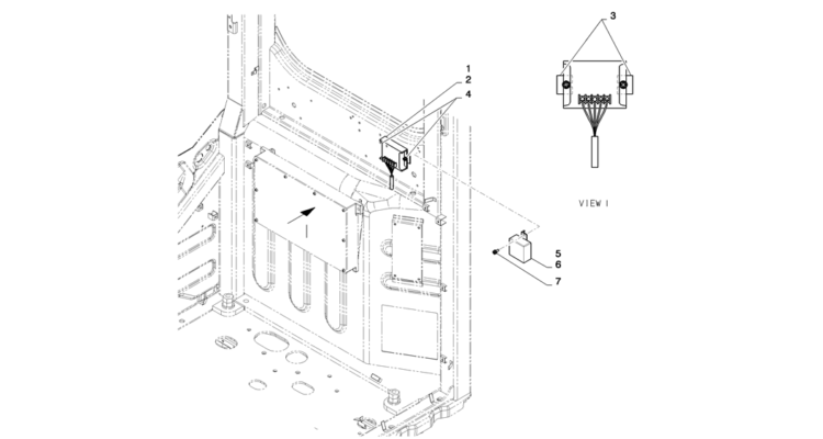 01-054(04)CONTROLLER INSTALL-SK235SR-2 SK235SRLC-2 SK235SR Kobelco Excavator Parts Number Electronic Catalog EPC Manuals