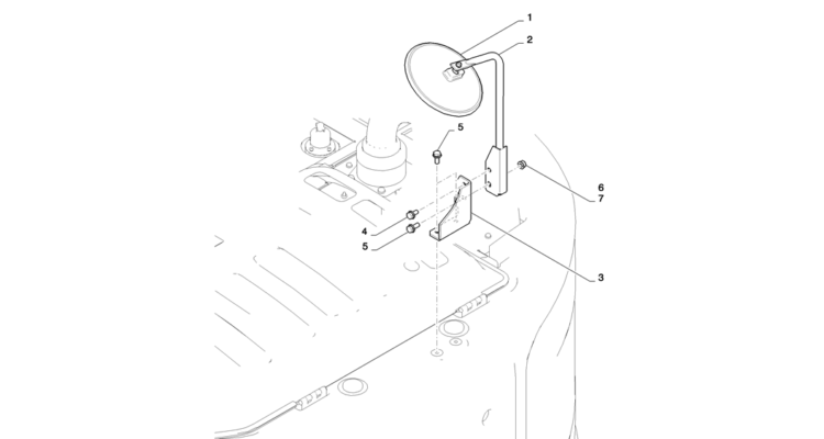 01-059(00)MIRROR INSTALL-SK235SR-2 SK235SRLC-2 SK235SR Kobelco Excavator Parts Number Electronic Catalog EPC Manuals