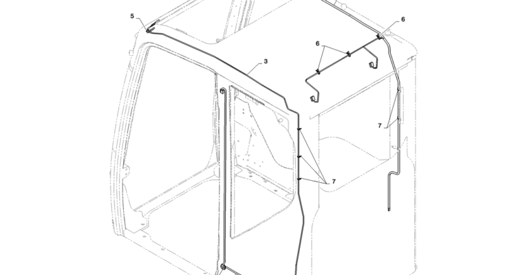 01-062(05)CAB INSTALL-SK235SR-2 SK235SRLC-2 SK235SR Kobelco Excavator Parts Number Electronic Catalog EPC Manuals
