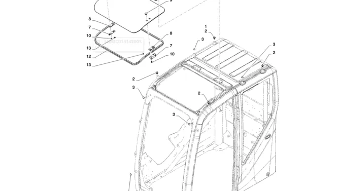 01-062(06)CAB INSTALL-SK235SR-2 SK235SRLC-2 SK235SR Kobelco Excavator Parts Number Electronic Catalog EPC Manuals