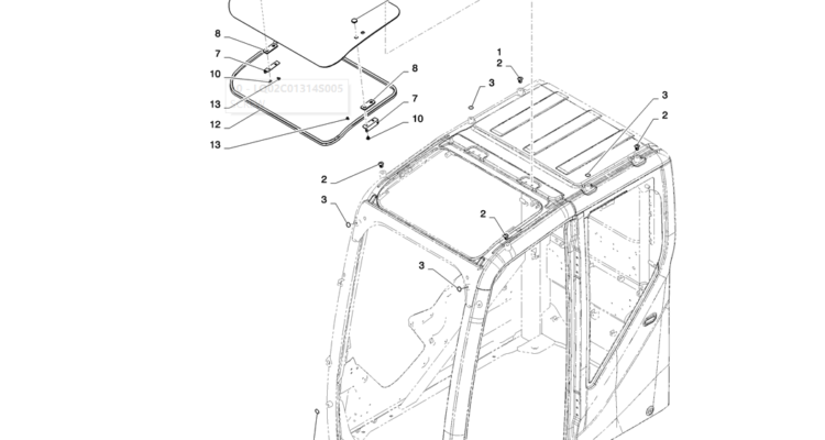 01-062(06)CAB INSTALL-SK235SR-2 SK235SRLC-2 SK235SR Kobelco Excavator Parts Number Electronic Catalog EPC Manuals
